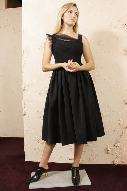 TED Tulle Detail Dress
