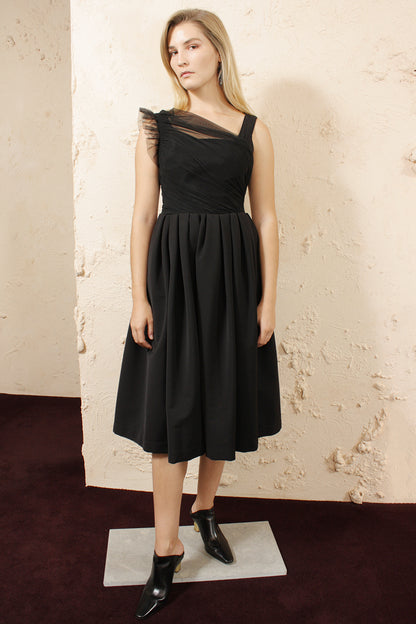 TED Tulle Detail Dress