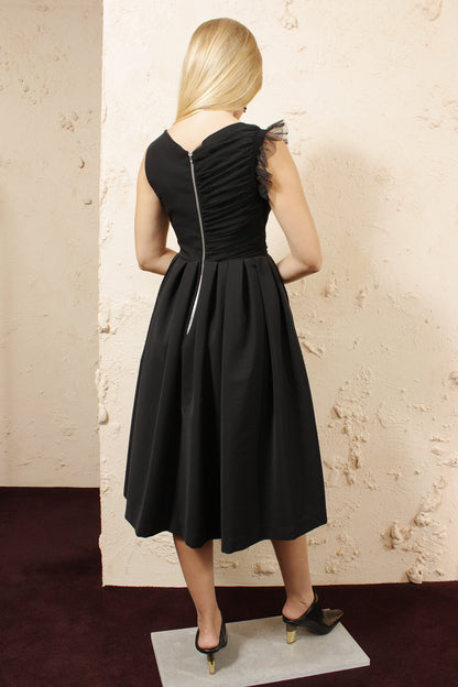 TED Tulle Detail Dress