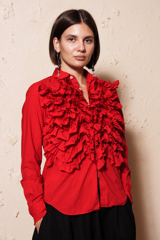 Ruffle Shirt