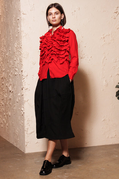 Ruffle Shirt
