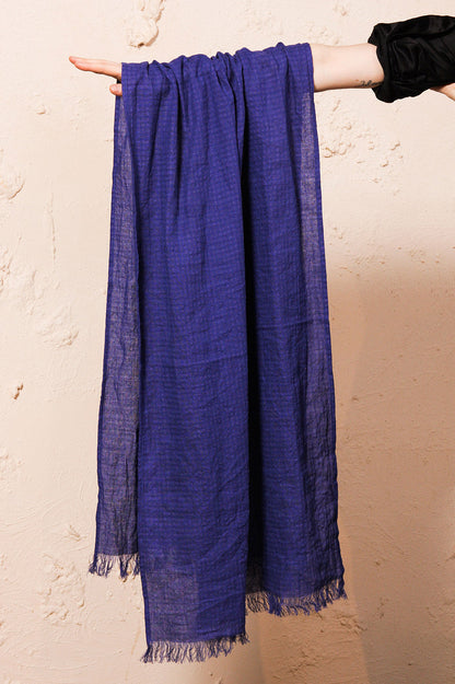Purple Boil Washer Stole