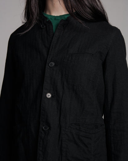 Black Adjustable Back Jacket