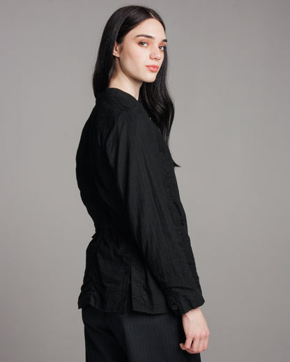 Black Adjustable Back Jacket