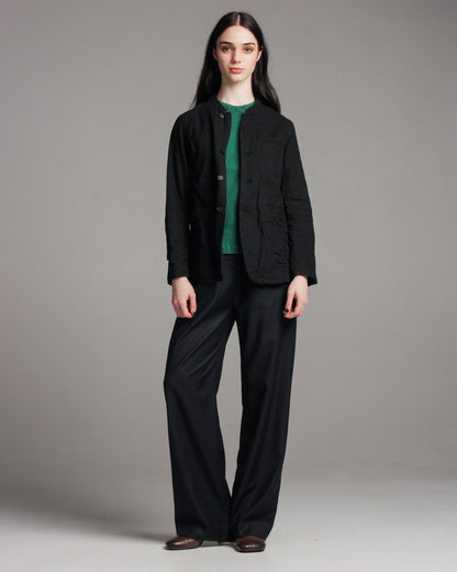 Black Adjustable Back Jacket