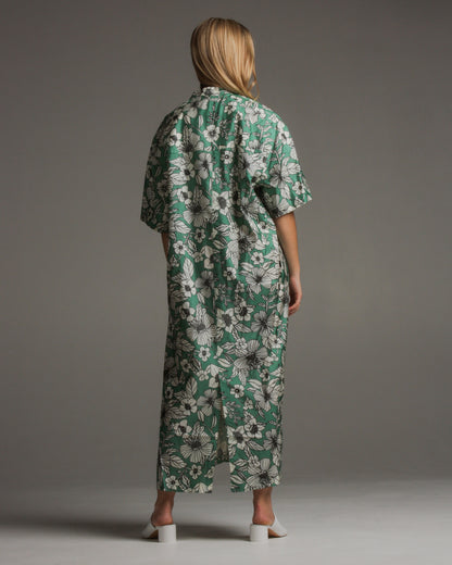 Drieke Bouquet Silk Dress