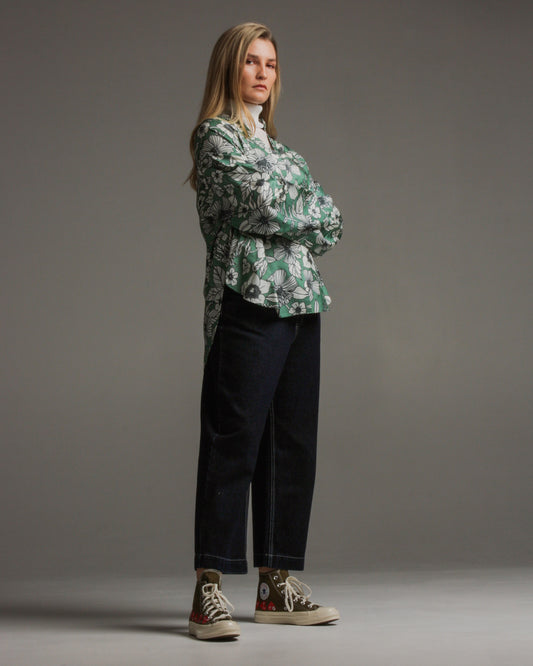 Pezi Dark Denim Trouser