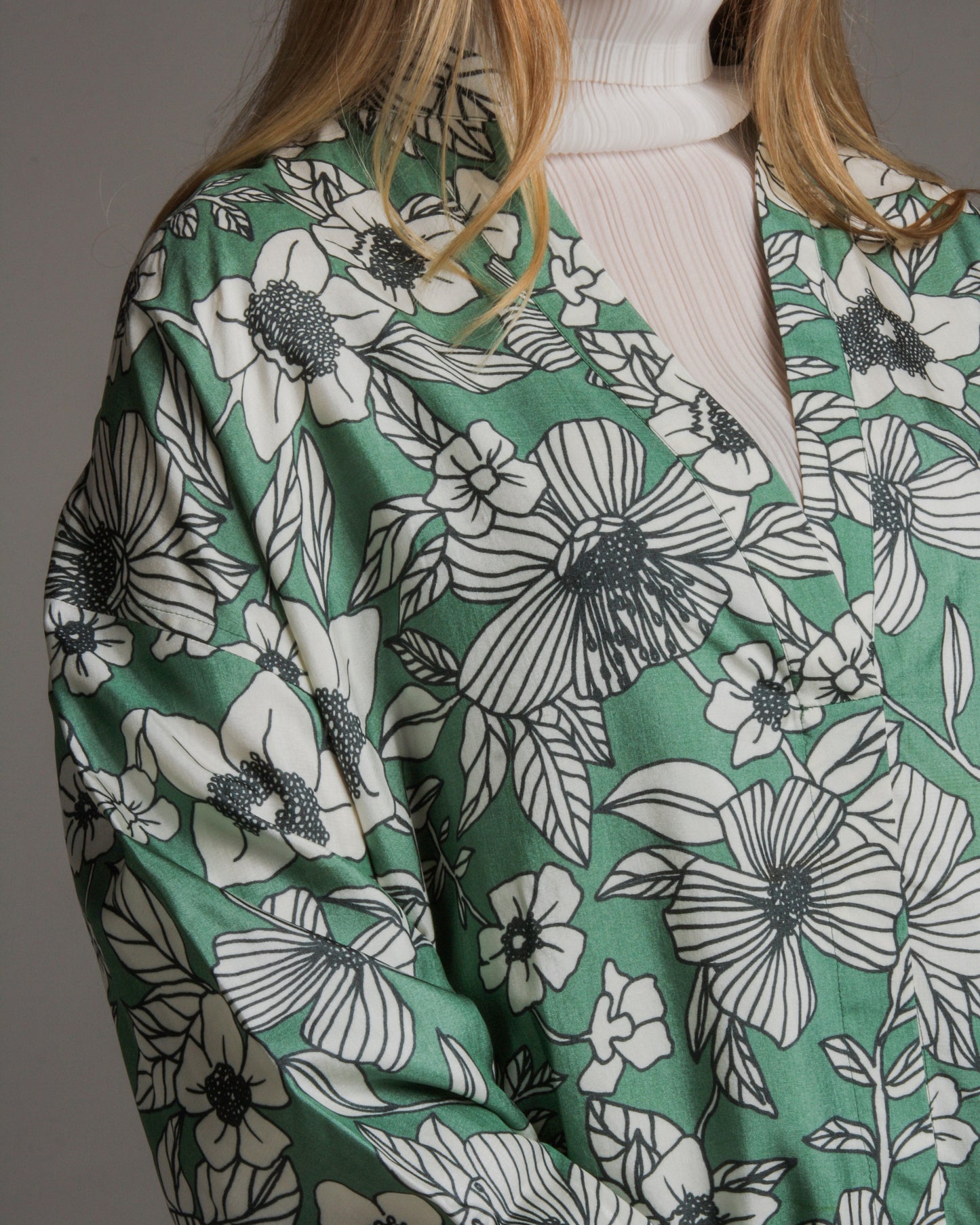 Tumas Bouquet Silk Shirt