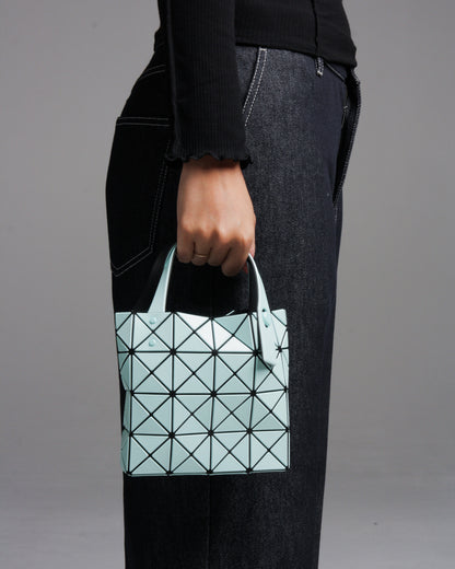 Mint Green Lucent Boxy Handbag