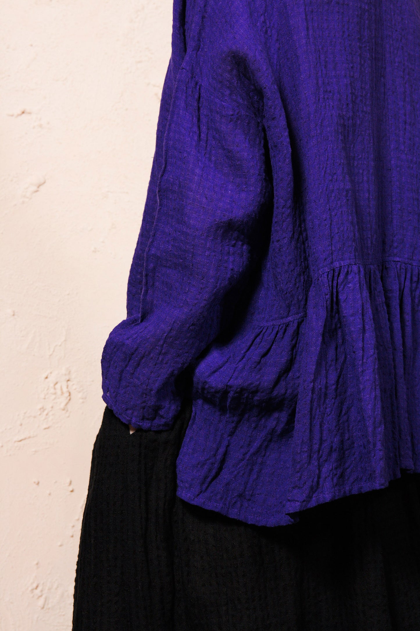 Purple Boil Washer Pullover
