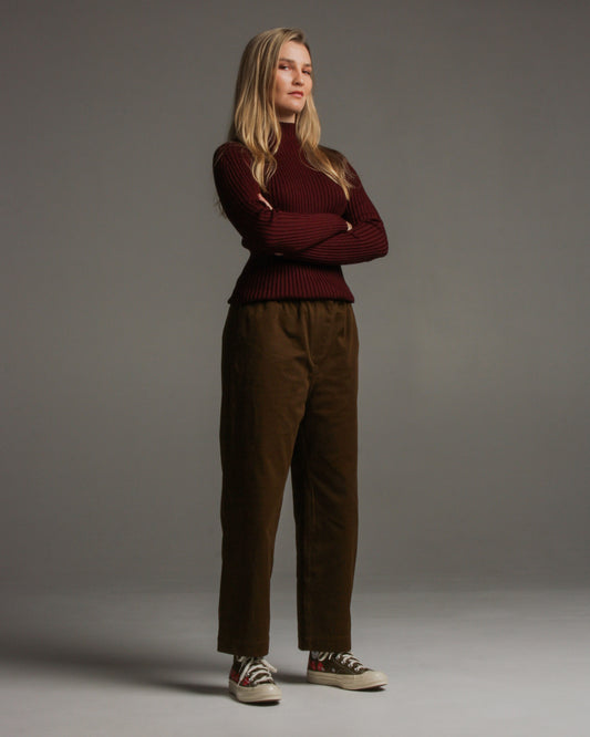 Petra Tobacco Cotton Pant