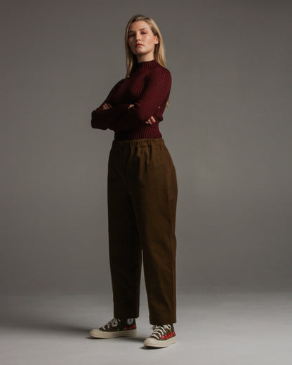 Petra Tobacco Cotton Pant