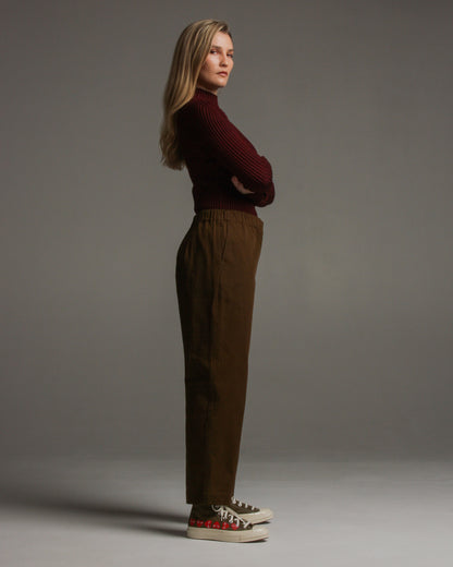 Petra Tobacco Cotton Pant
