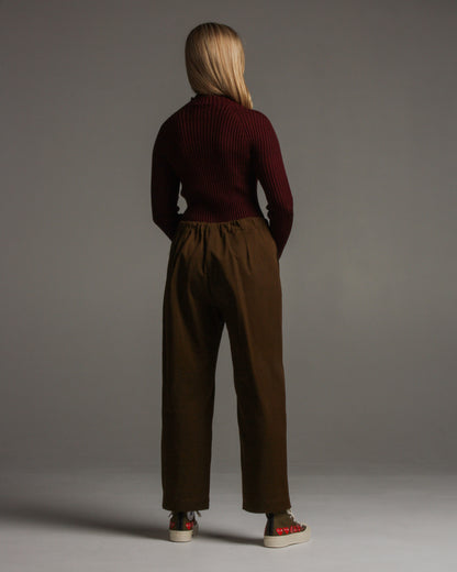 Petra Tobacco Cotton Pant