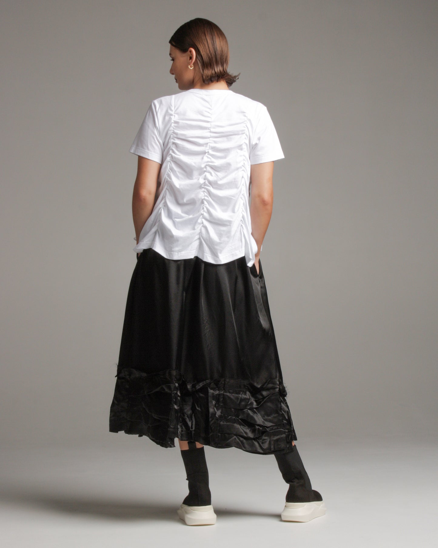 Shiny Detail Skirt