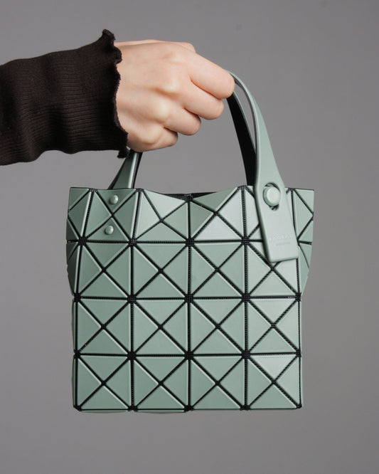 Khaki Lucent Boxy Handbag
