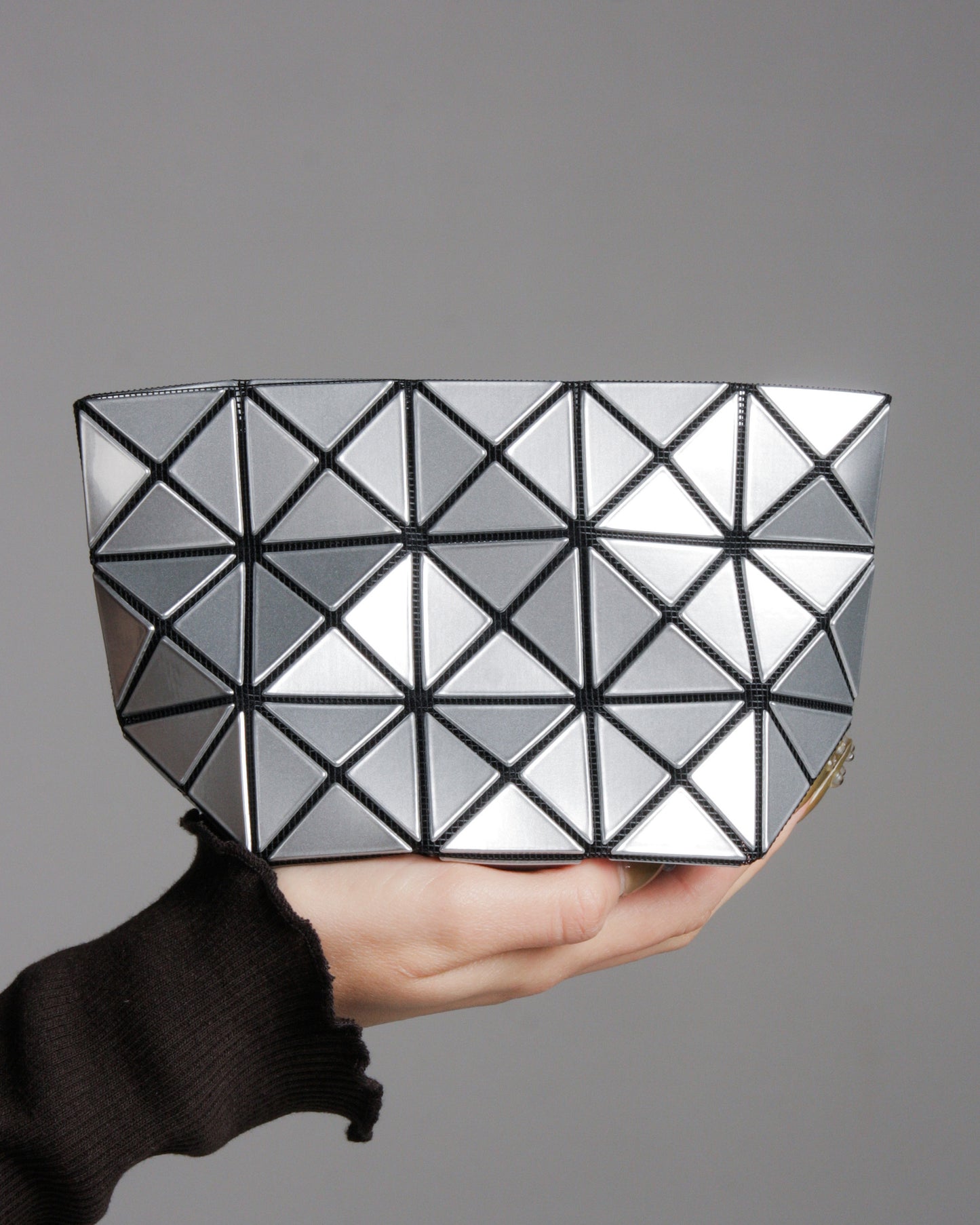 Silver Prism Pouch