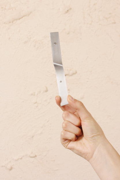 Raw Aluminium Barrette