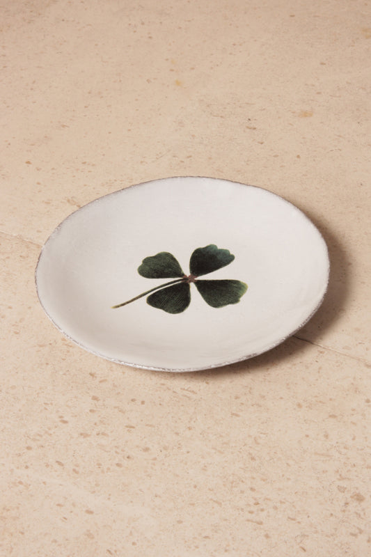 Four Leaf Clover Saucer