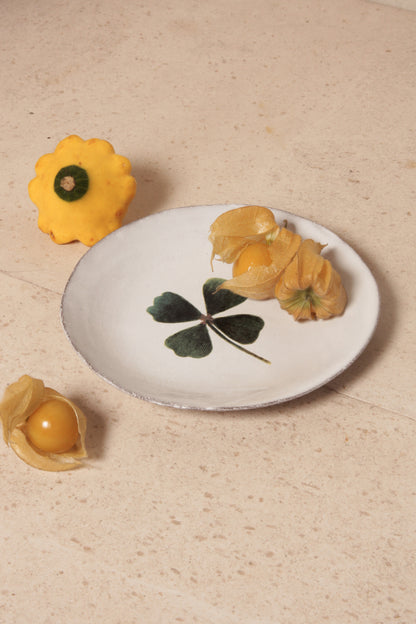 Four Leaf Clover Saucer