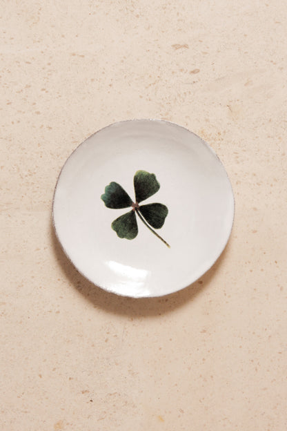 Four Leaf Clover Saucer