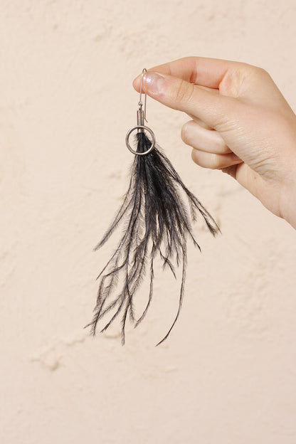Ostrich Earrings