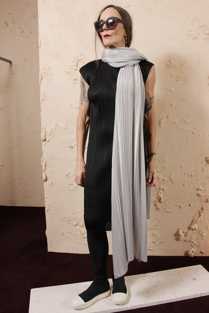 Poncho Stole Silver