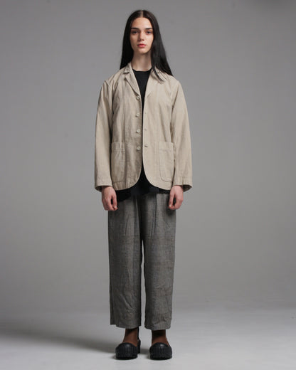 Beige Recycled Cotton Jacket