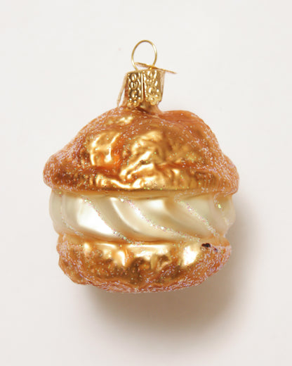 Cream Puff Ornament