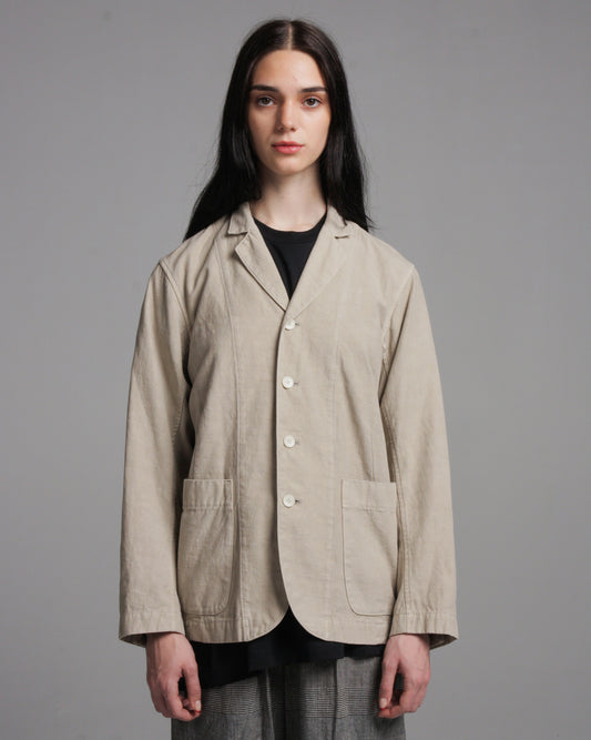 Beige Recycled Cotton Jacket