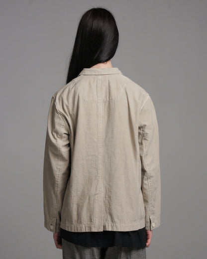 Beige Recycled Cotton Jacket