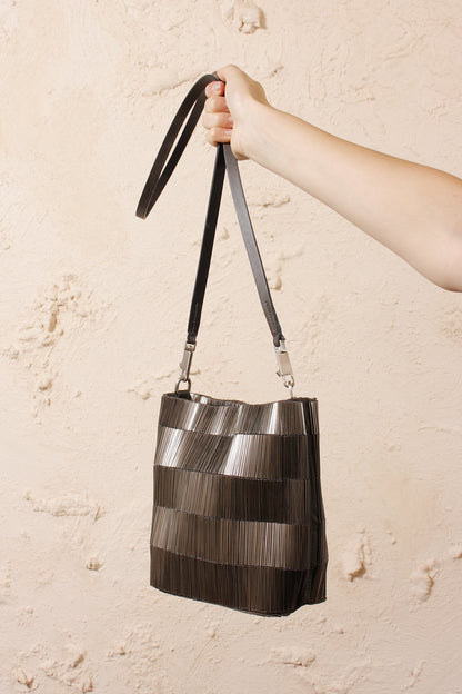 Embroidered Bag Grey