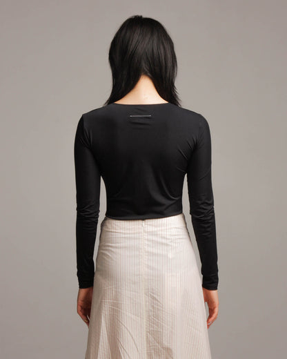 Black Long Sleeve Bodysuit