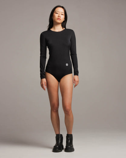 Black Long Sleeve Bodysuit