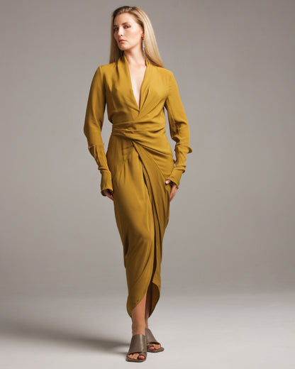 Sulphate Wrap Dress