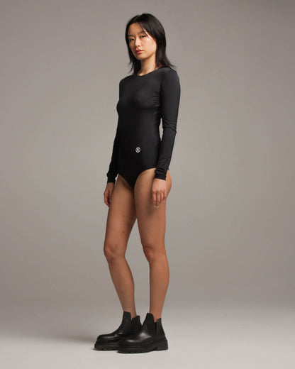 Black Long Sleeve Bodysuit