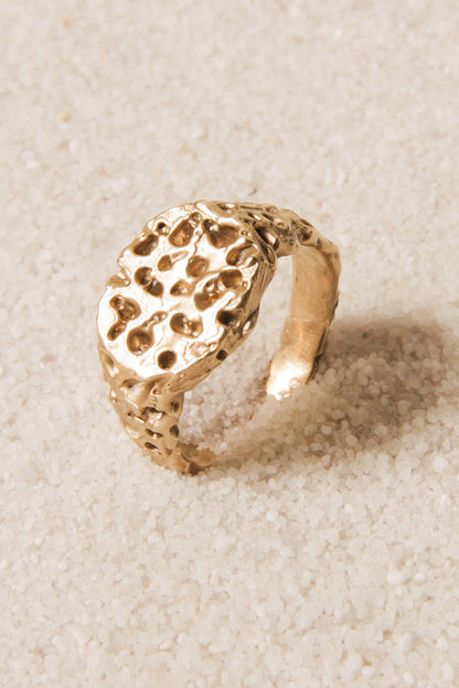Gold Pinky Signet Ring