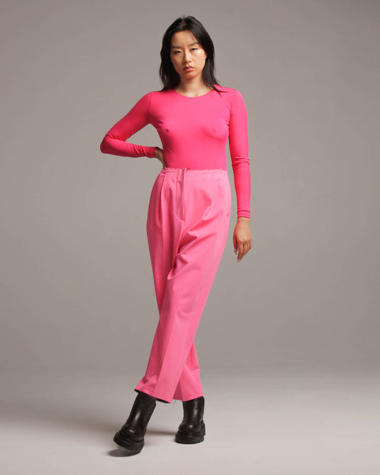 Pink Long Sleeve Bodysuit