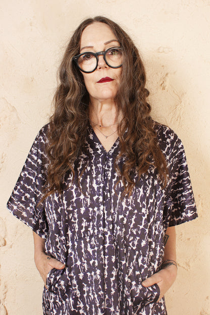 DAMIM HAND PAINT DRESS