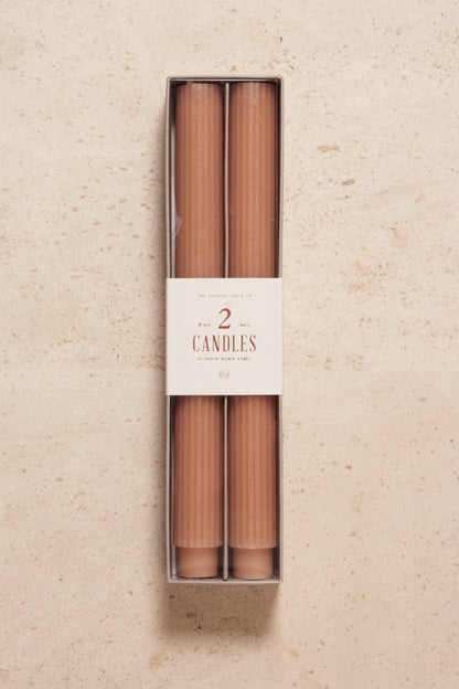 Fancy Taper Candle 10 Inch Petal
