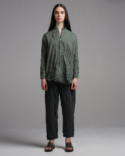 Black Stripe Easy Pants
