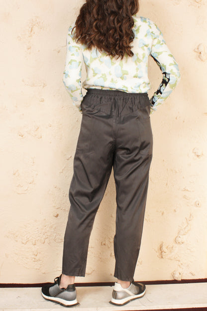 Raw Panelled Track Pant