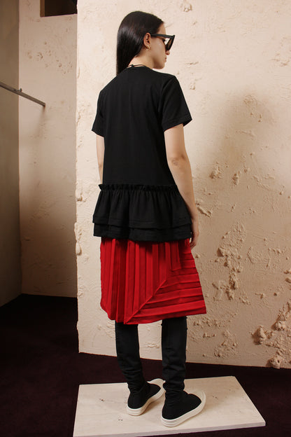 Black Frill Tee