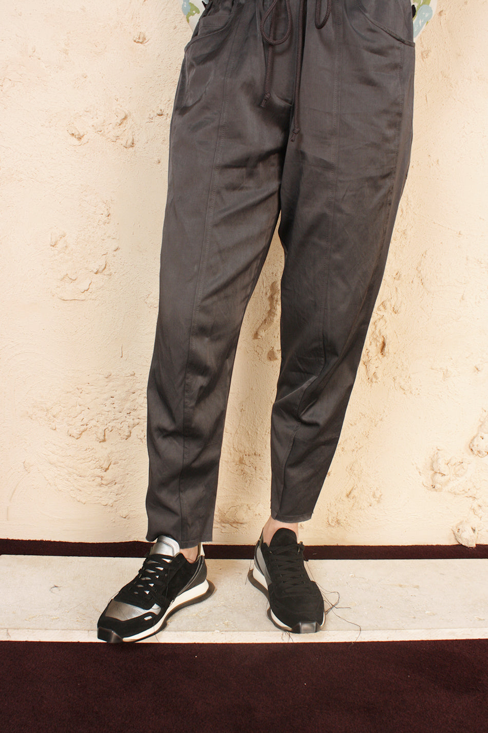 Raw Panelled Track Pant