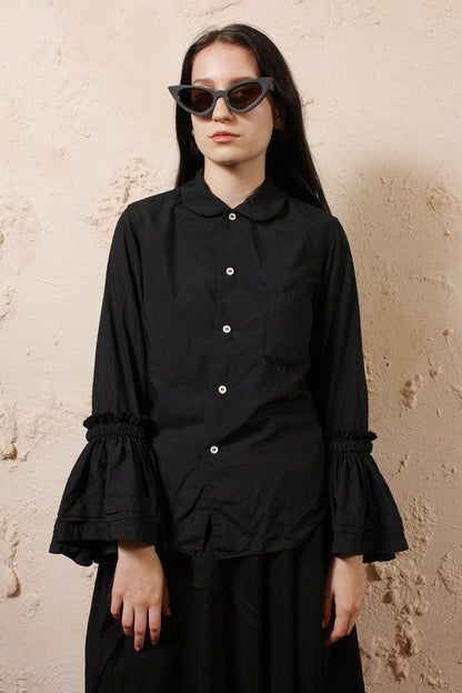 Flounce Sleeve Shirt