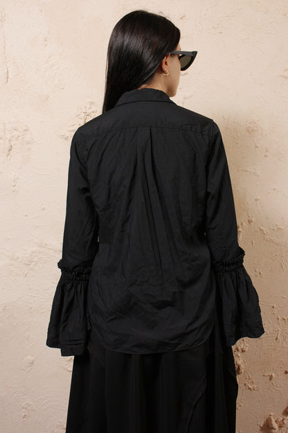 Flounce Sleeve Shirt