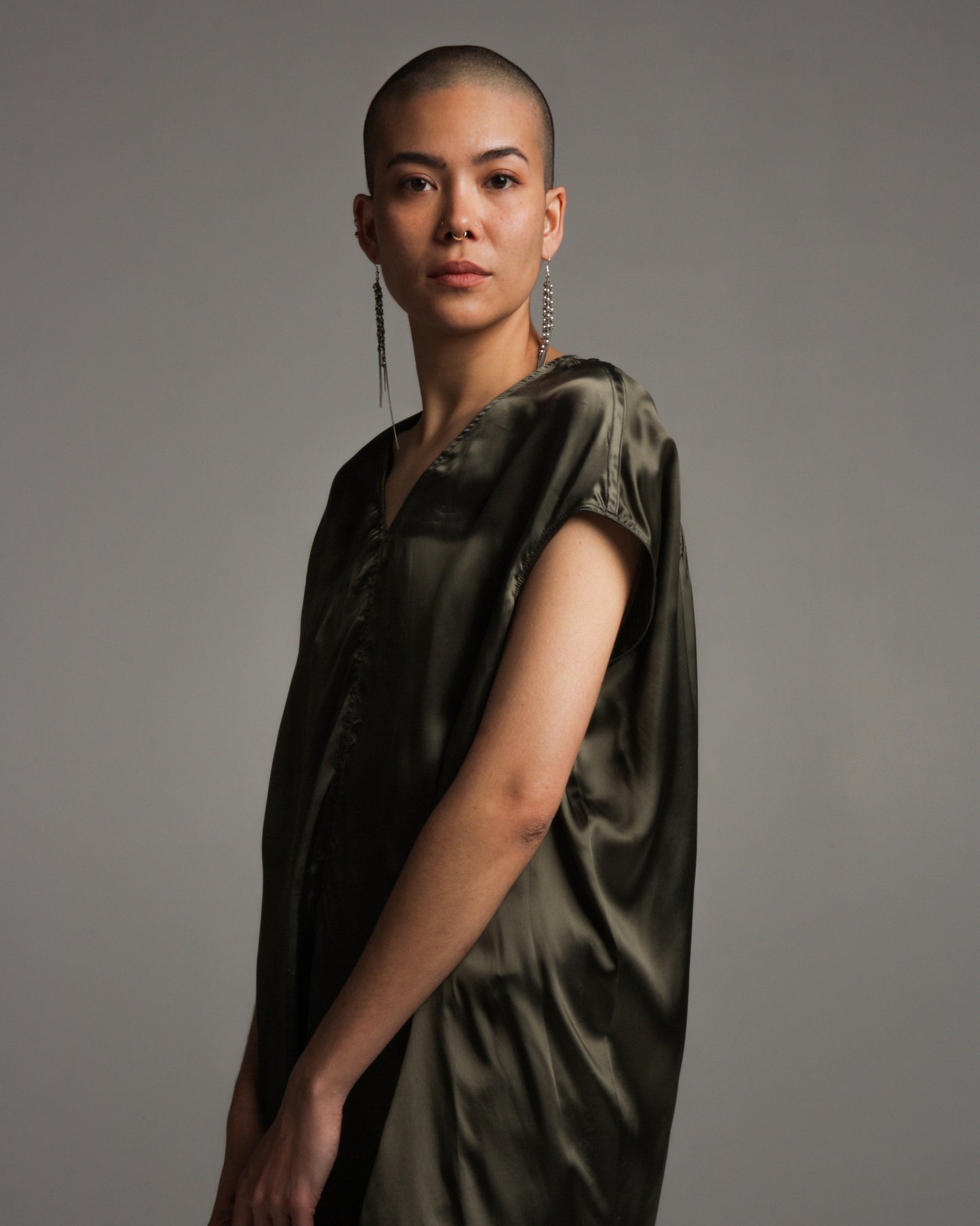 Green Floating Tunic