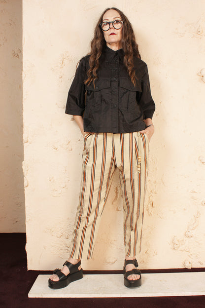 Single Pleated Pant