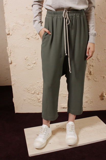 Drawstring Trouser Sage