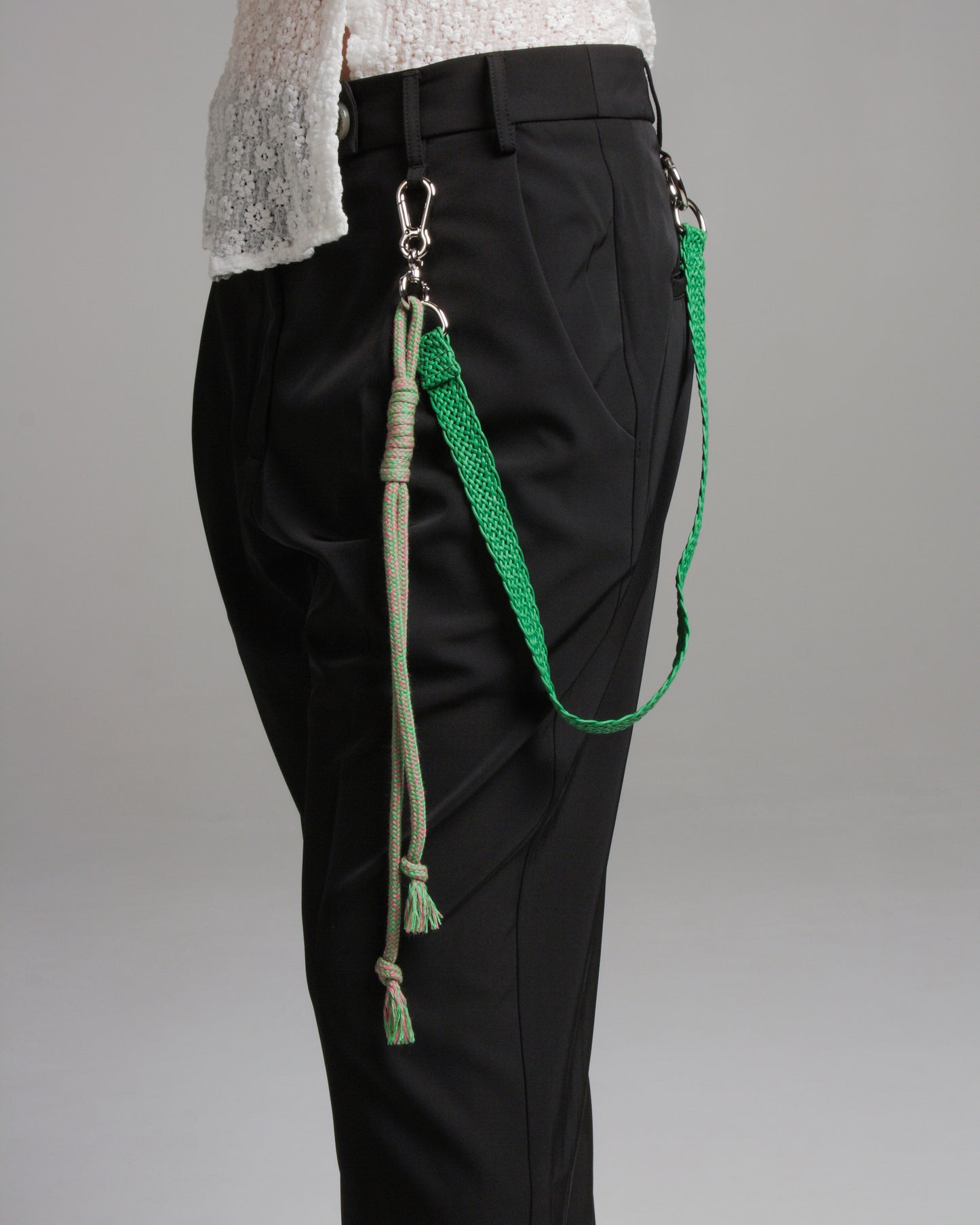 Poly Tech Pleated Tapered Pant